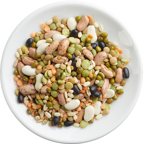 Cereals and legumes