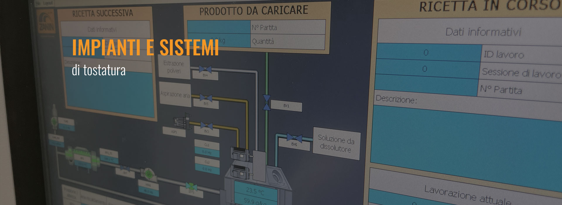 Impianti e sistemi di tostatura